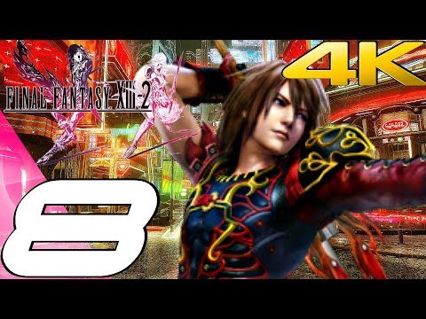 Final Fantasy XIII-2 - Gameplay Walkthrough Part 8 - Serendipity & Academia [4K 60FPS]