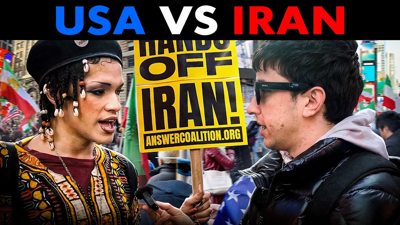 I confronted Iran Protestors in NYC