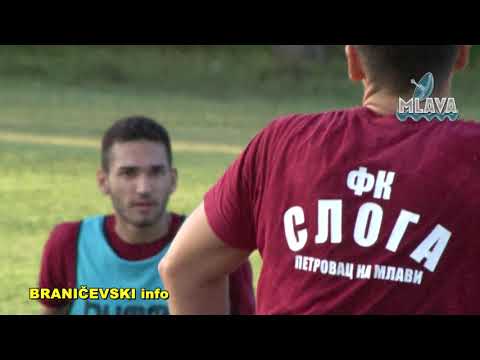 Sloga 33 pred utakmicu 2.  kola Zone Podunavsko Šumadijske (RTV MLAVA 26.08.2021.)