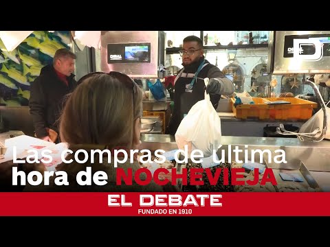 Los preparativos de última hora para la cena de Fin de Año