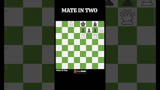 Can You Mate In 2 Moves 🤔💎🧩 #chess #rook #puzzle #games #checkmate
