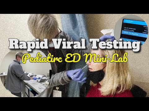 Pediatric ED Mini-Lab Rapid Viral Testing