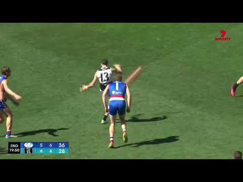 Elimination Final Hostplus SANFL Snapshot - Port's Orazio Fantasia with classy left foot snap