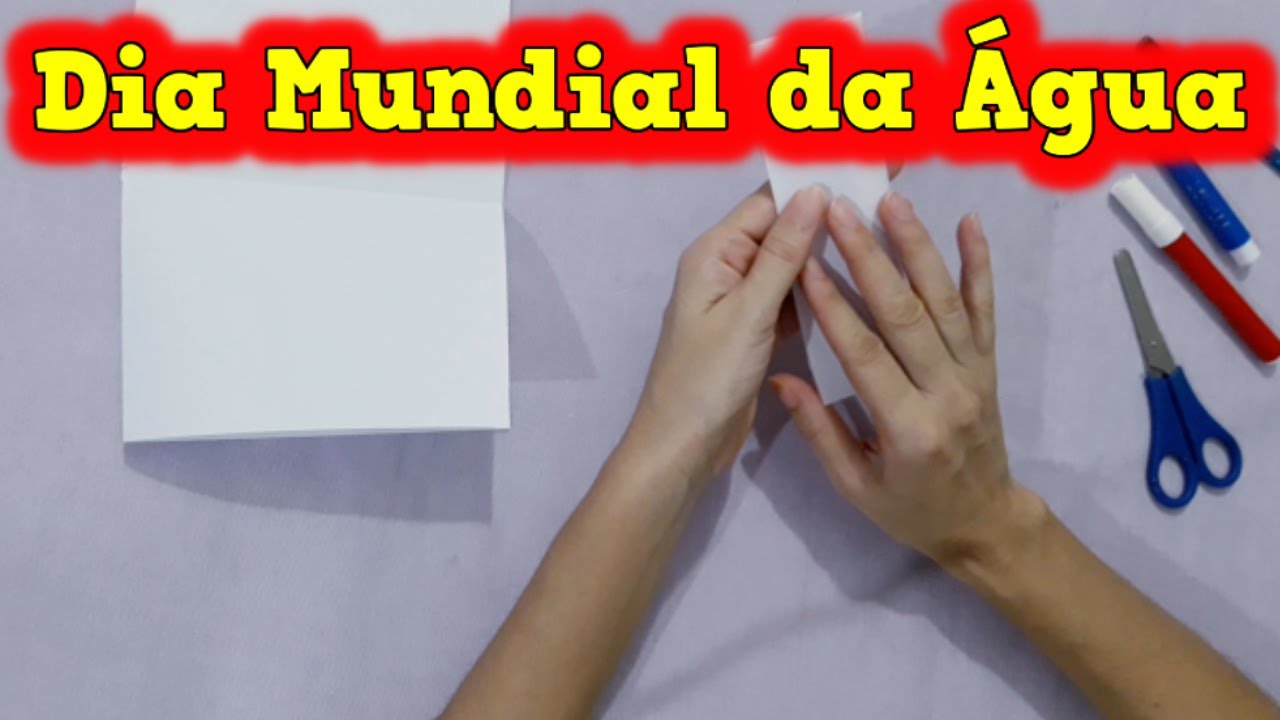 Dia da Água -😍 22 de Março Dia Mundial da Água - Atividade de Artes - #explicandoumpoucomais