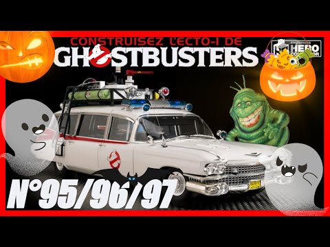 BUILD THE GHOSTBUSTERS ECTO-1 EAGLEMOSS #95/96/97 HALLOWEEN THEME