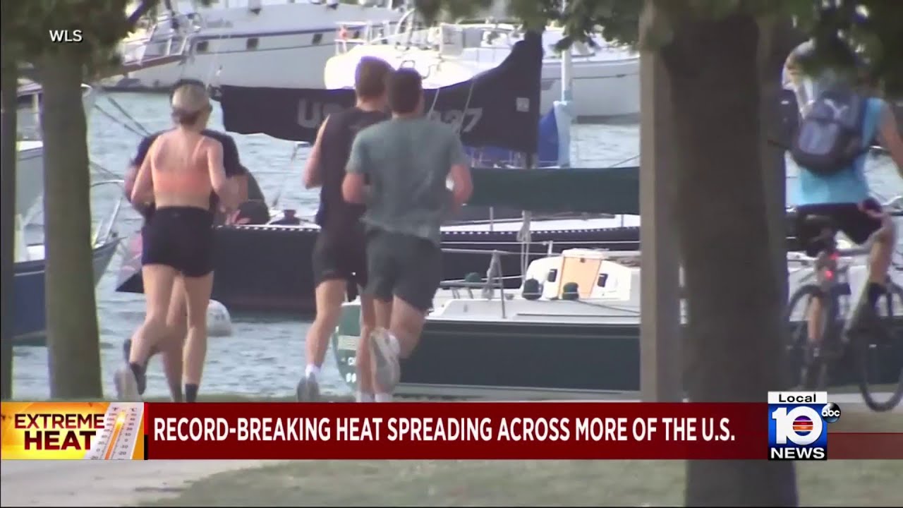 Heat index soars even in the north