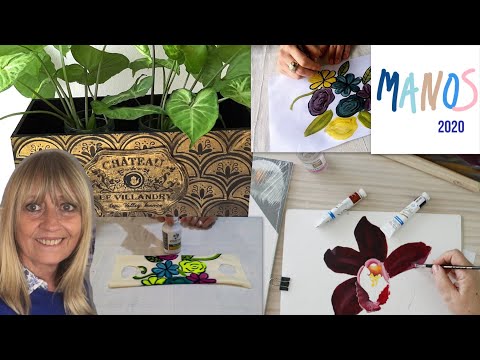 ManosalaObraTv 2020 Programa 22 - Tapa Bocas - Sublimacion - Pintar al Oleo - Caja con sellos