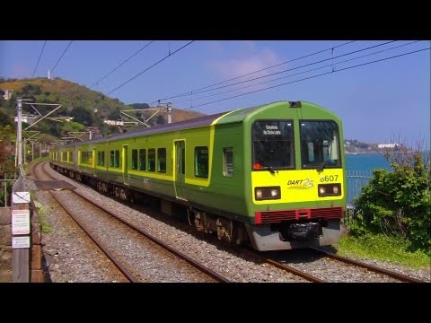 DART Train number 8607 - Killiney Station, Dublin