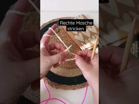 Wie man mit dem Stricken beginnt #stricken #knitting #diy #tutorial