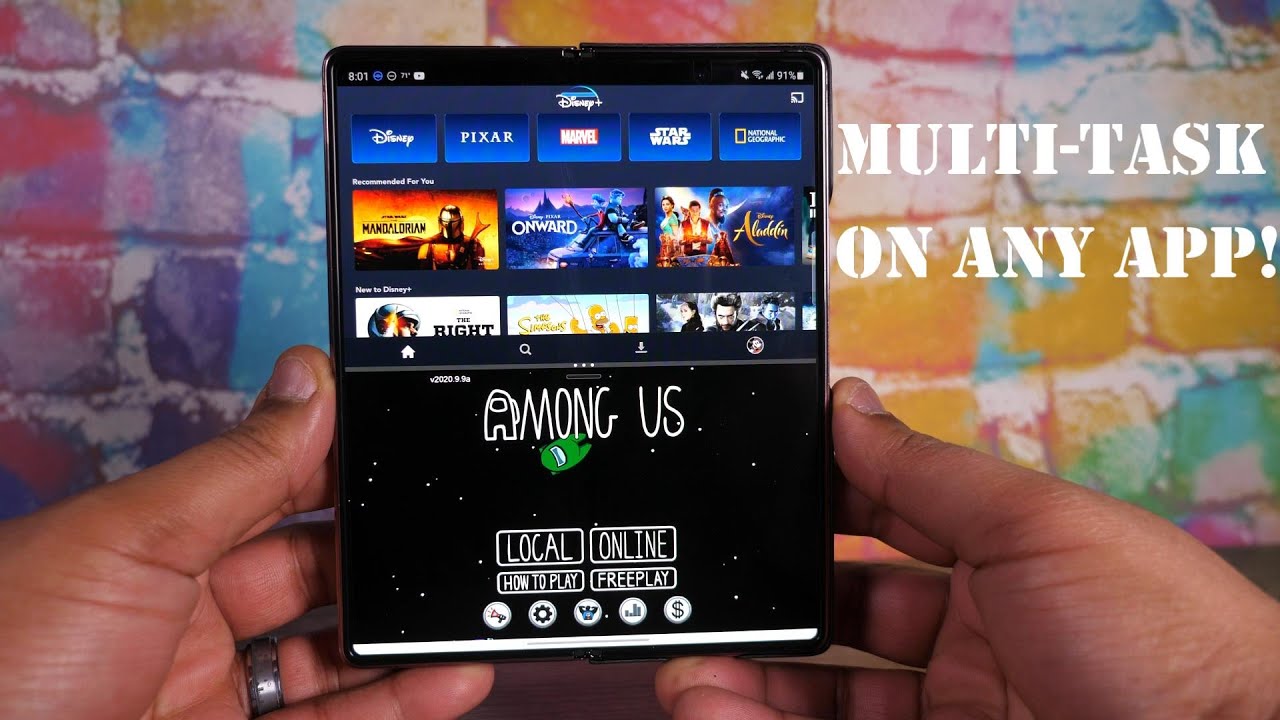 Multi-Task on ANY App + Full Screen Instagram! Samsung Galaxy Z Fold 2 MYUST HAVE Features!