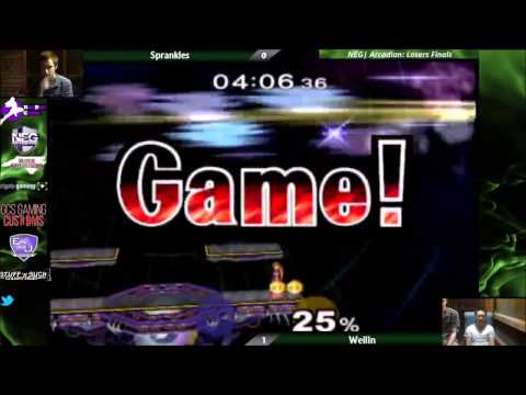 NEG| Arcadian Losers Finals: Sprankles (Jigglypuff) vs Weilin (Peach)