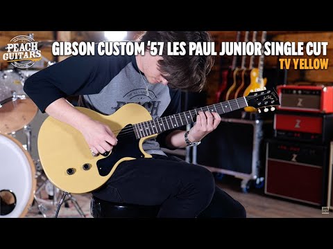 2024 Gibson Custom Shop ‘57 Reissue Les Paul Junior Singlecut TV Yellow VOS | USA 1957 Historic P-90 Pickup Handwired Electronics Wraparound Bridge 3.87kg | CoA OHSC image 26