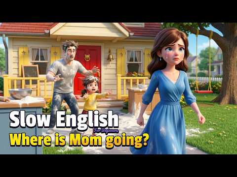 Where is Mom going? | Easy English Listening Practice (A2)