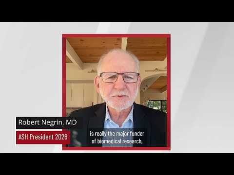 ASH Statement on NIH Budget Cuts | Dr. Robert Negrin, 2026 ASH President