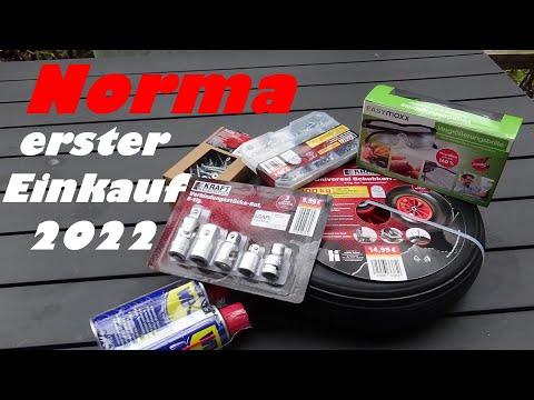 Norma mein erster Einkauf 2022