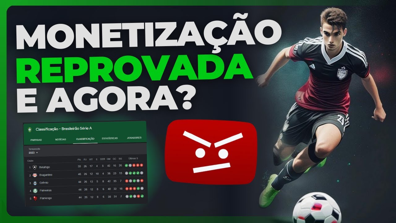 🔥Conteúdo Repetitivo? Como MONETIZAR um Canal Dark de Futebol e Ganhar Dinheiro no Sem Aparecer