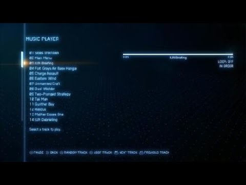 ACE COMBAT™ 7: SKIES UNKNOWN MUSIC SOUNDTRACK 02 IUN BRIEFING