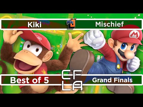 The Boardwalk Arcadian Grand Finals - Mischief (Mario) v Kiki (Diddy Kong) - CFL SSBU