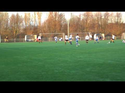 Goal Sam tegen Waterwijk O17-1