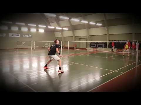 Trening z Viktorem Axelsenem