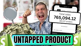 UNTAPPED PRODUCT: This Dropshipping Product Will Make You Millions Today | Sell it NOW