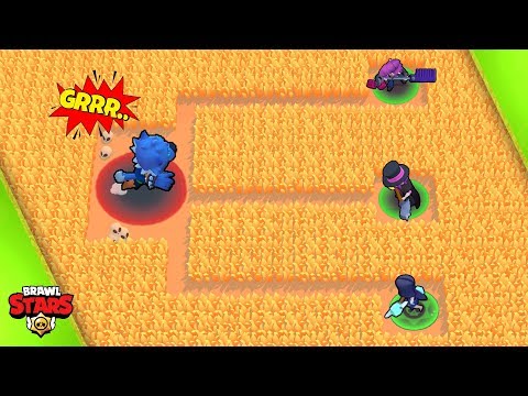 LEON WEREWOLF HUNTING 🐺 Brawl Stars 2019 Funny moments, Fails & Glitches