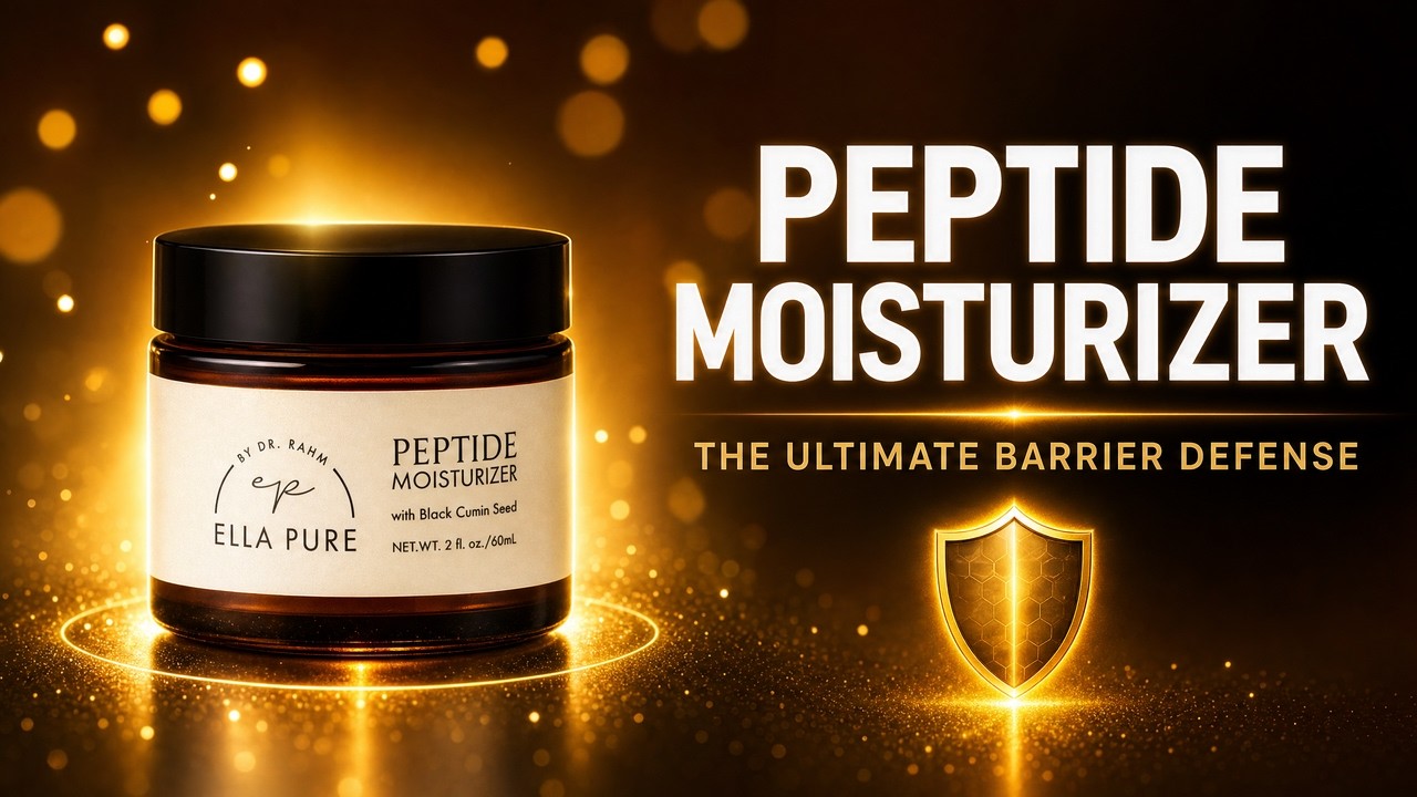 Ella Pure Peptide Moisturizer Review: The Ultimate Skin Barrier Defense Skincare Video
