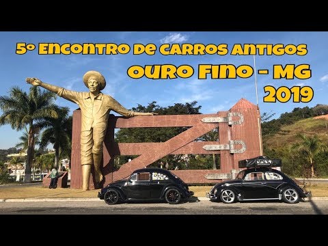CASAL DOS FUSCAS - 5º Encontro de Carros Antigos em Ouro Fino 2019