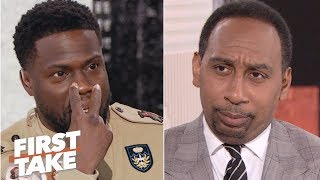 Kevin Hart defends Philadelphia to Stephen A. | First Take | ESPN