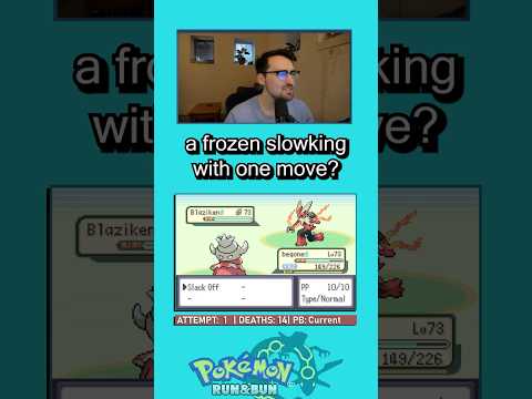 pre-frozen slowking with one move