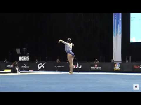 Floor Exercise Execution Breakdown #5 - Emily Lee 2021