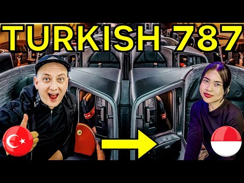 TURKISH AIRLINES B787-9 BUSINESS CLASS FLIGHT | ISTANBUL TO DENPASAR, BALI