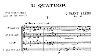Download lagu Camille Saint-Saëns - String Quartet No. 2 in G Major, Op. 153 mp3