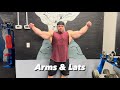 Arms and Lats Workout