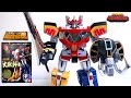 Soul Of Chogokin MM Power Rangers GX 72 MEGAZORD Daizyujin Wotafa S Review