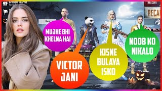 JOIN RANDOM SQUAD OF GIRLS LIKE A BOT|Vector jani😂|PUBG MOBILE|DIAZ