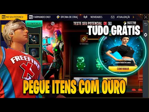 I COMPLETED THE NEW EVENT TEST YOUR POTENTIAL, USE GOLD TO GET SKINS IN FREE FIRE - FF NEWS