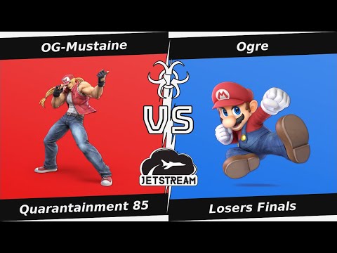 Quarantainment 85 Losers Finals - OG-Mustaine (Terry) Vs Ogre (Mario) - SSBU