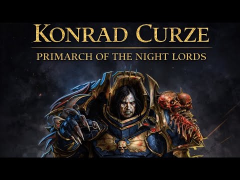 KONRAD CURZE PRIMARCH OF THE NIGHT LORDS (OBSIDIAN PRODUCTION)(WARHAMMER 40K)(MUSIC)(NIGHT LORDS)