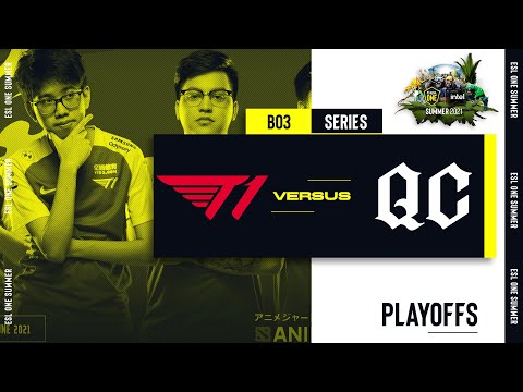 T1 vs Quincy Crew Game 2 (BO3) ESL One Summer 2021