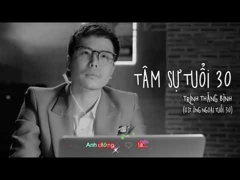 Karaoke Tâm Sự Tuổi 30 | Trịnh Thăng Bình (beat chuẩn) MOD VietSub Siêu Đẹp NQT Vlog