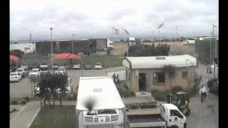 preview picture of video 'Truck Smashes Through Guardhouse in Port Elizabeth'