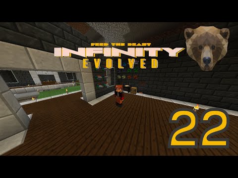 Minecraft: FTB Infinity Evolved EP 22 - Crystal Time + Witches Oven!!!