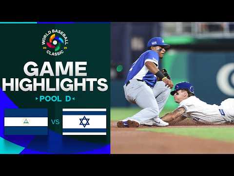 Nicaragua vs. Israel 2026 World Baseball Classic | Game Highlights