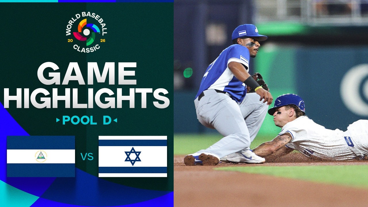 Nicaragua vs. Israel 2026 World Baseball Classic | Game Highlights