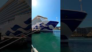 Early Morning Walk Around Royal Princess Before the Ship Wakes Up #shorts #cruise