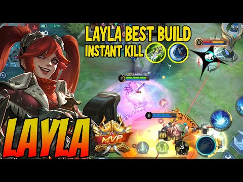 LAYLA BROKEN DAMAGE BUILD FULL CRITICAL - Layla Best Build 2023 ~ MLBB
