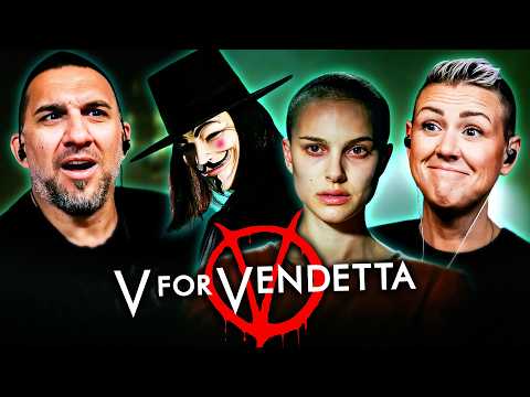 IDEAS ARE BULLETPROOF!! V for Vendetta (2005) REACTION & REVIEW | First Time Watching