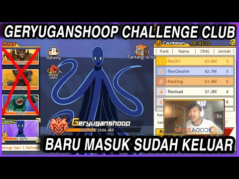 🔥 GERYUGANSHOOP CHALLENGE CLUB (BENTENG TERAKHIR ALIEN) AMPUN BAGINDA - ONE PUNCH MAN: The Strongest