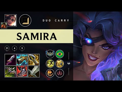 Samira ADC vs Ezreal - BR Challenger Patch 25.24